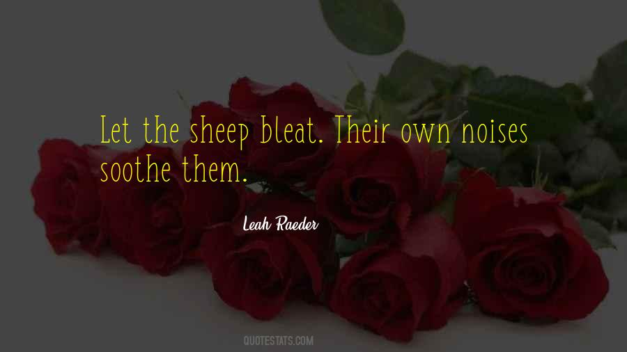 Leah Raeder Quotes #913155