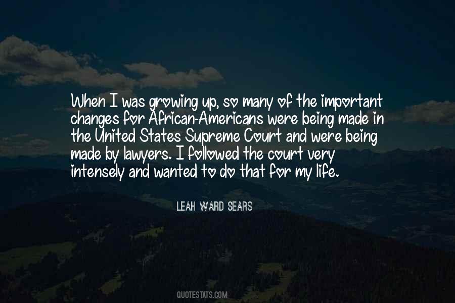 Leah Ward Sears Quotes #1679800