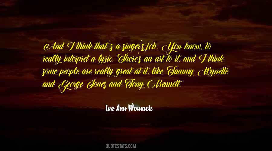 Lee Ann Womack Quotes #1020739