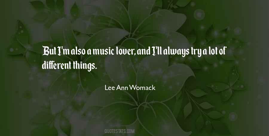 Lee Ann Womack Quotes #202204