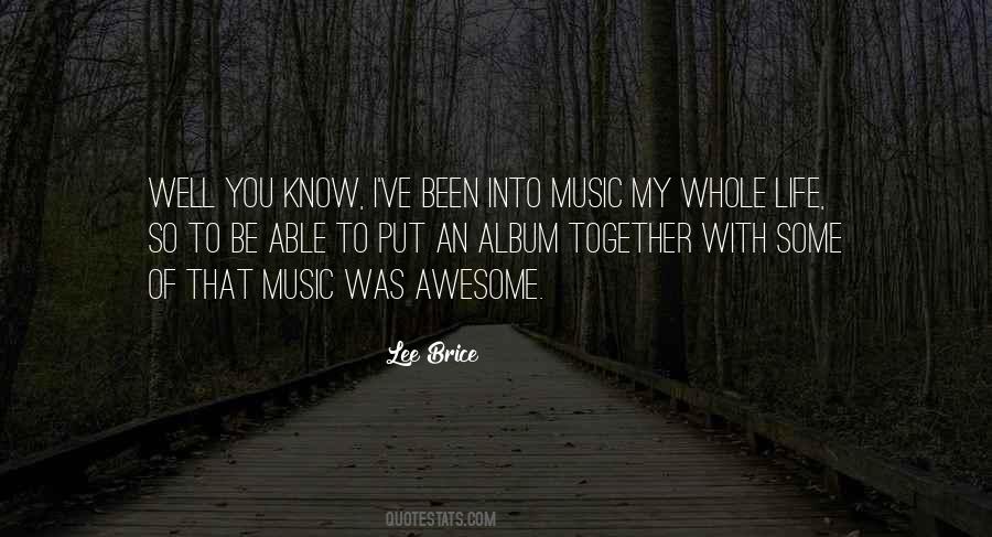 Lee Brice Quotes #1737241