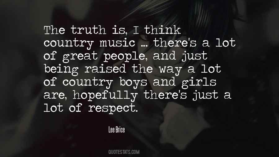 Lee Brice Quotes #99799