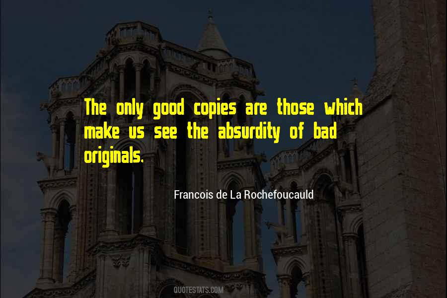 Quotes About Copies #1085298