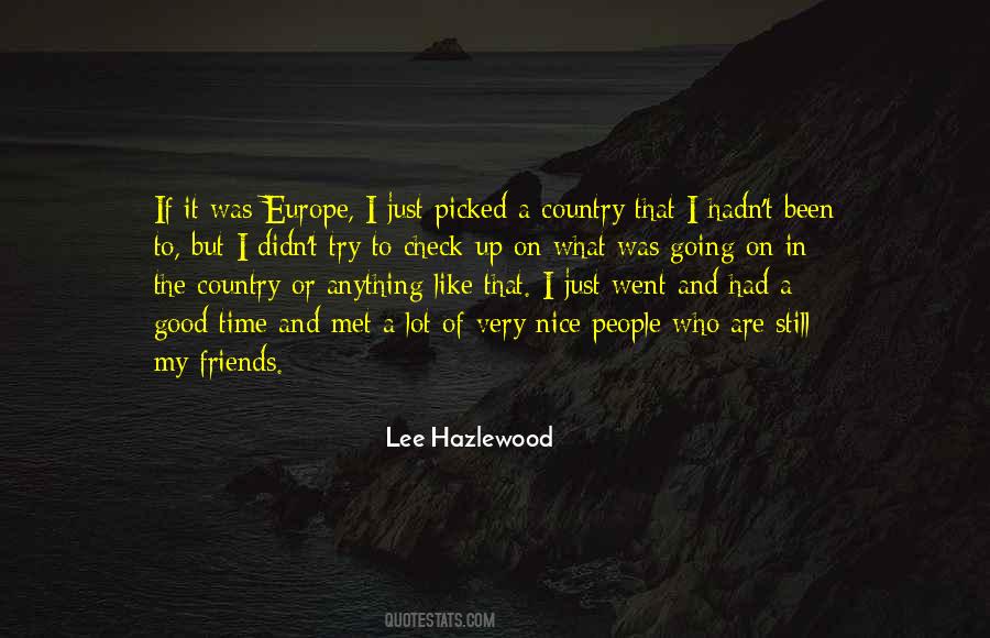 Lee Hazlewood Quotes #681872