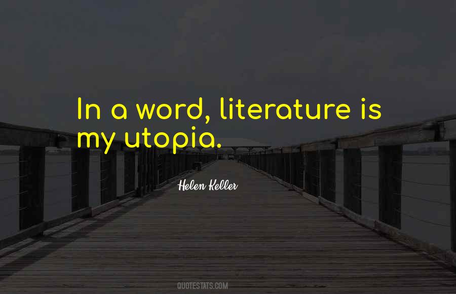 Quotes About Utopia #1157235