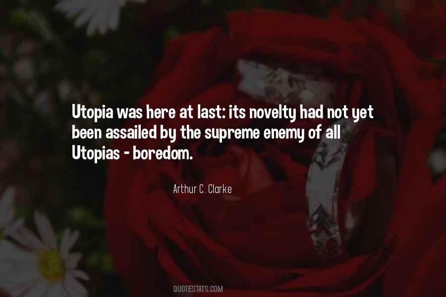 Quotes About Utopia #1865544