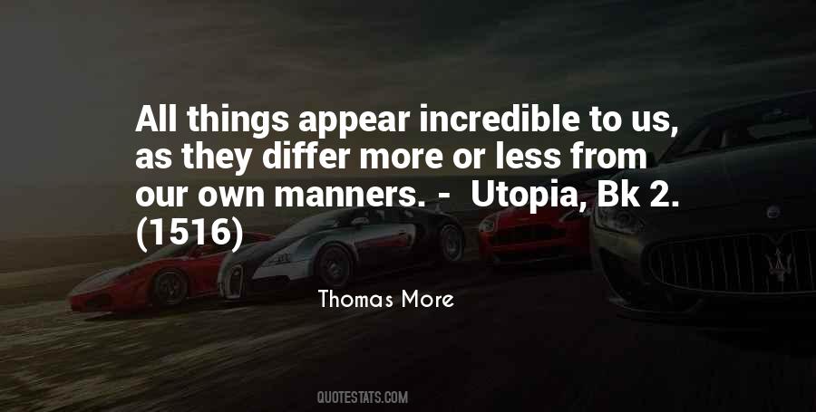 Quotes About Utopia #983344