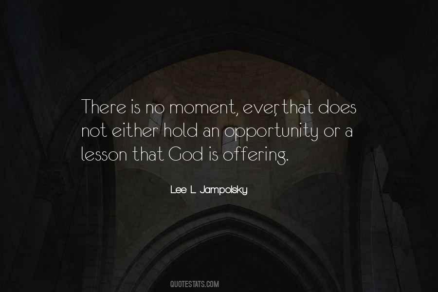 Lee Jampolsky Quotes #1045113