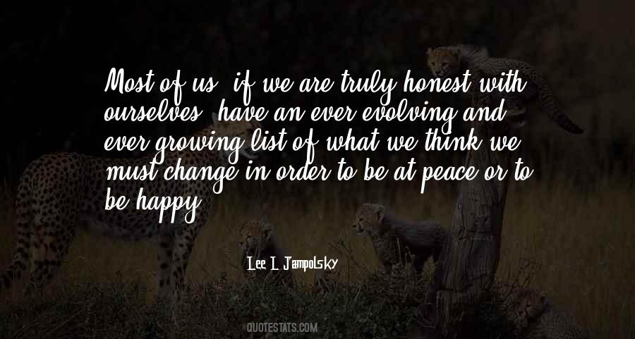 Lee Jampolsky Quotes #1083951