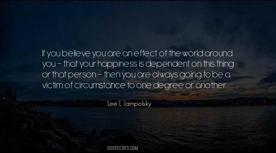 Lee Jampolsky Quotes #1272053
