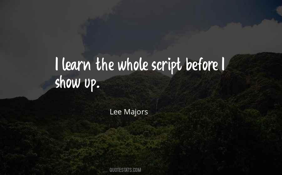 Lee Majors Quotes #508857