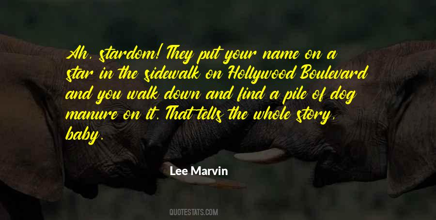 Lee Marvin Quotes #960335