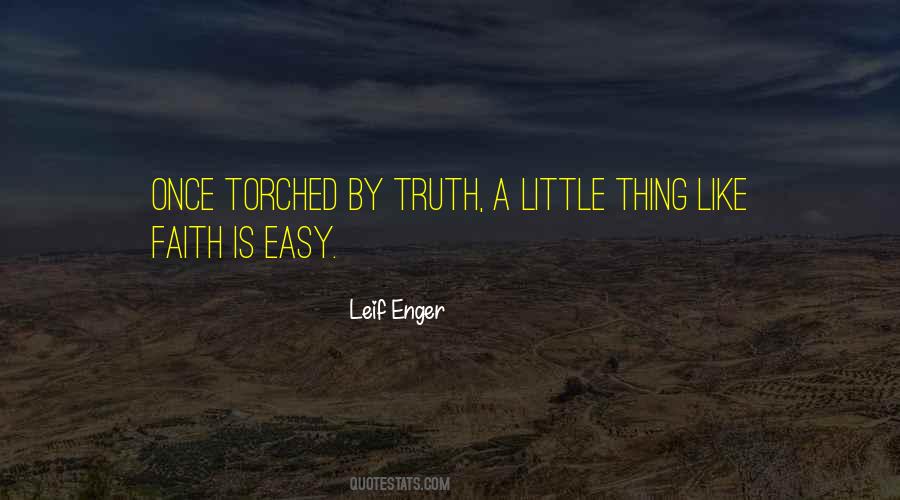Leif Enger Quotes #190860