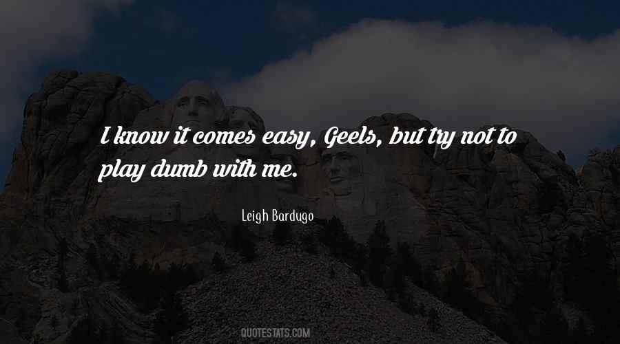 Leigh Bardugo Quotes #40678