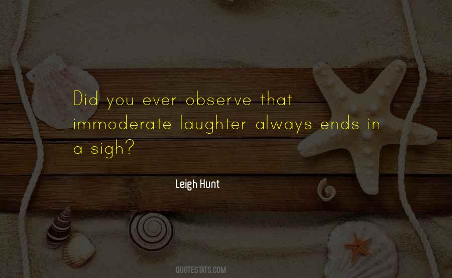 Leigh Hunt Quotes #1238439