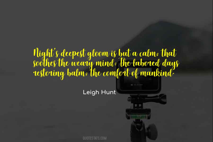 Leigh Hunt Quotes #1333959