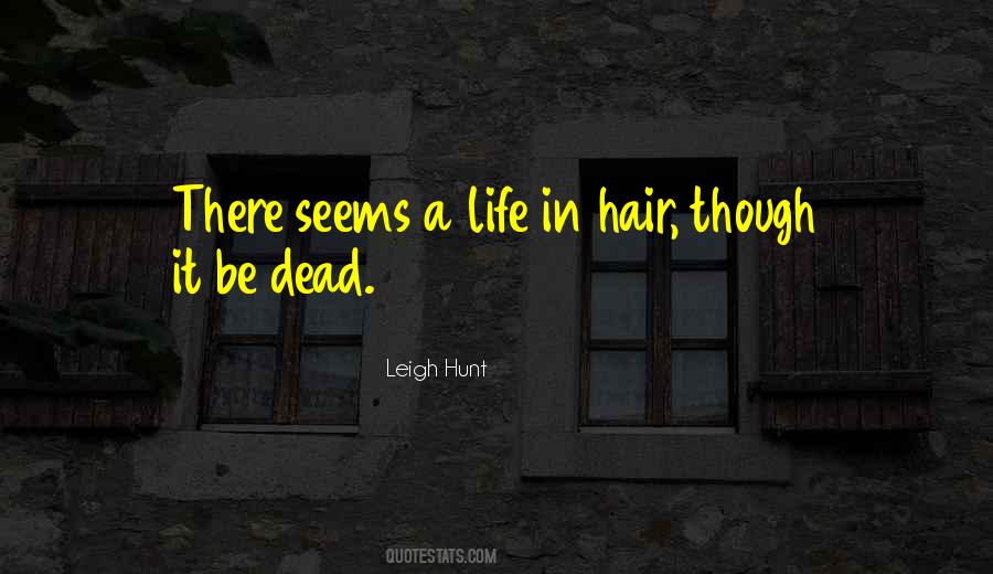 Leigh Hunt Quotes #1368245