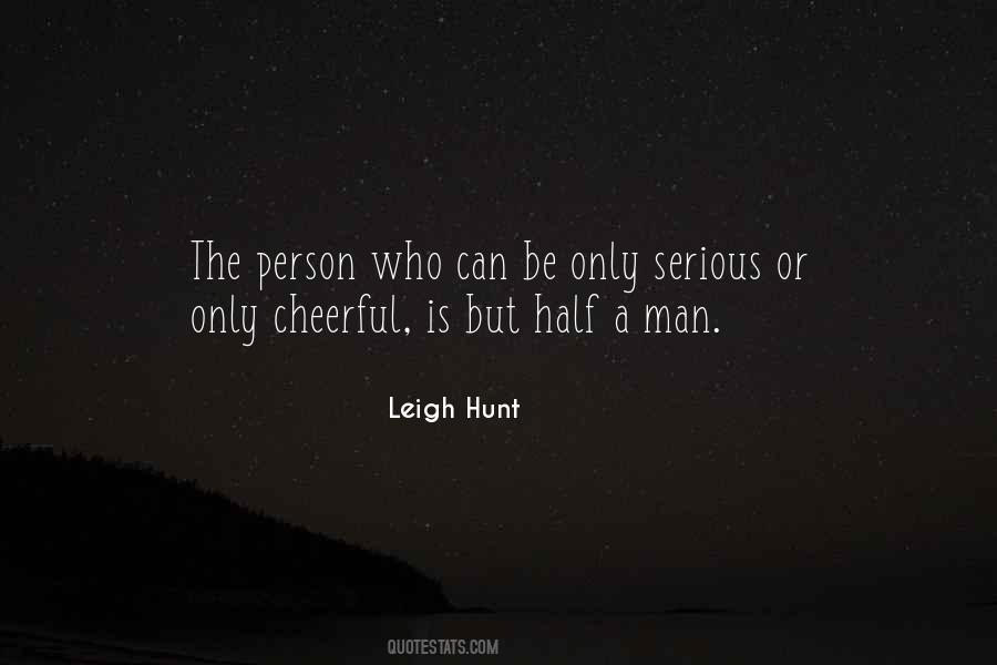Leigh Hunt Quotes #1375858