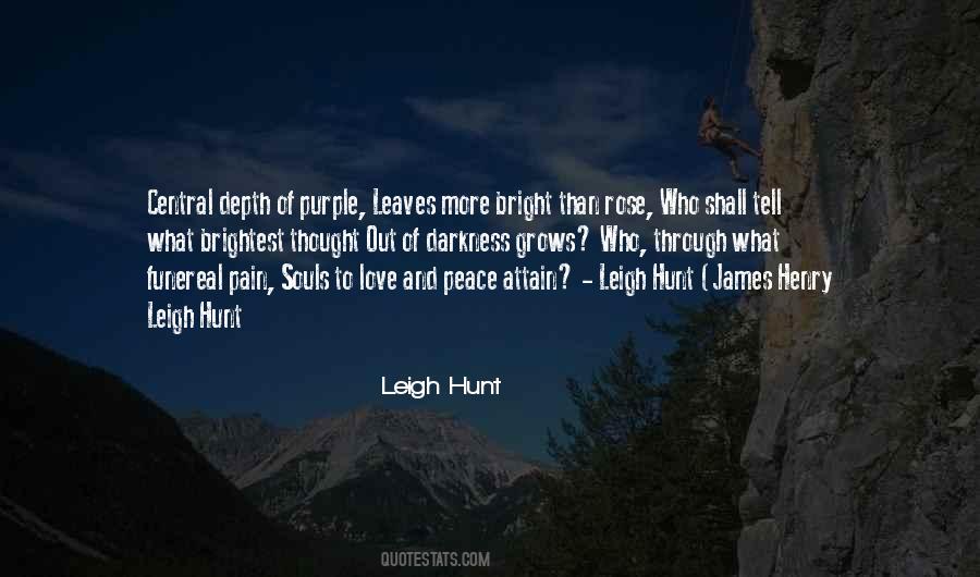 Leigh Hunt Quotes #821970