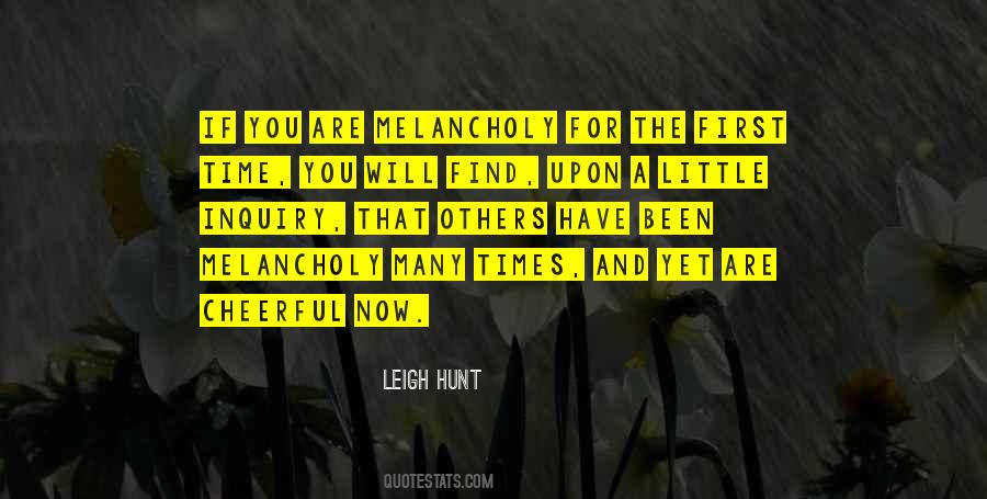 Leigh Hunt Quotes #967069