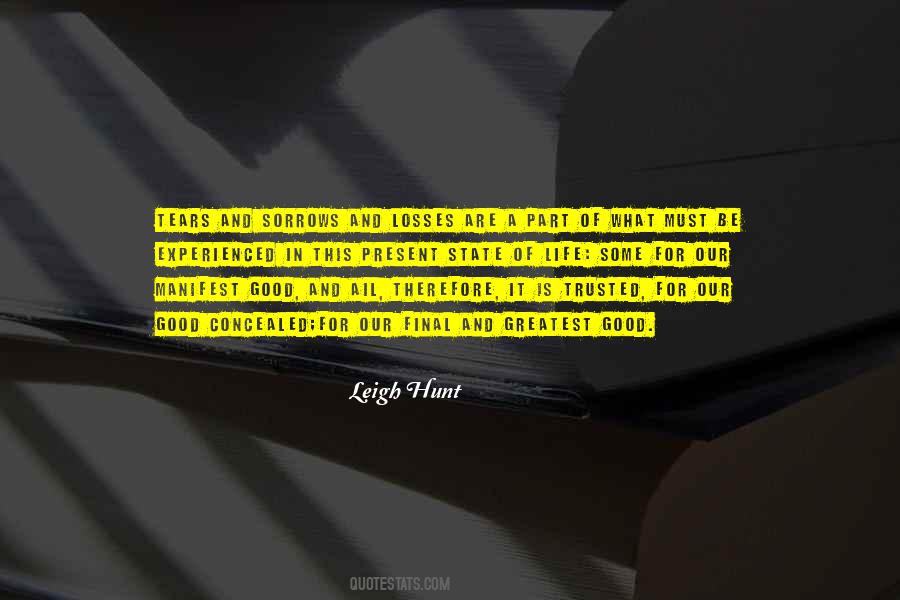 Leigh Hunt Quotes #988269