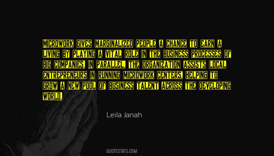 Leila Janah Quotes #530307