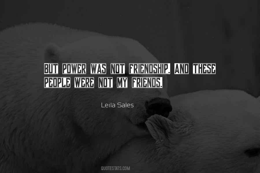 Leila Sales Quotes #1251706