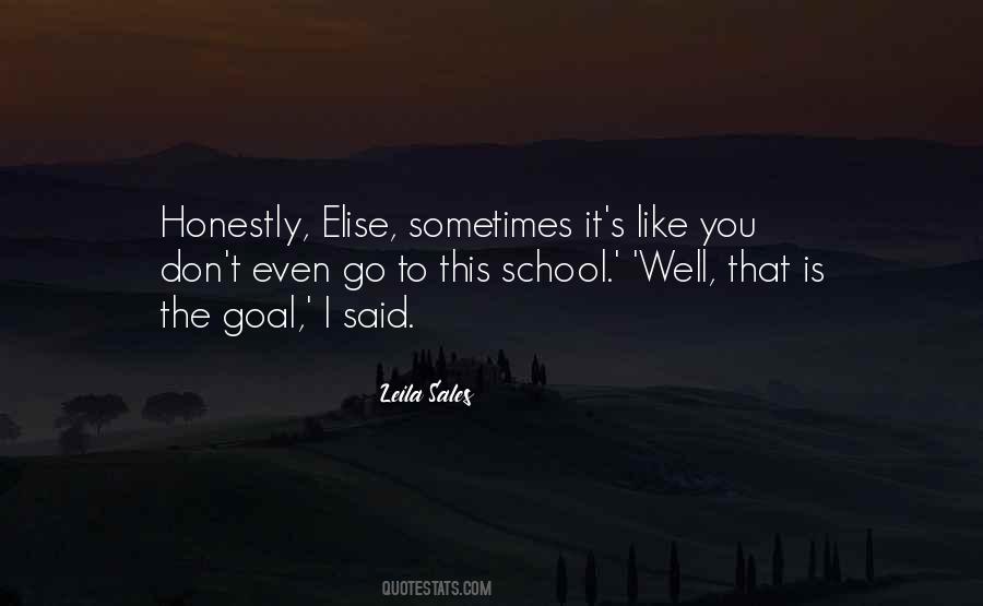Leila Sales Quotes #576242