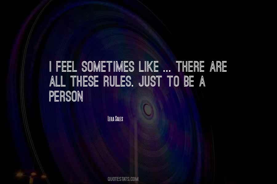 Leila Sales Quotes #604616