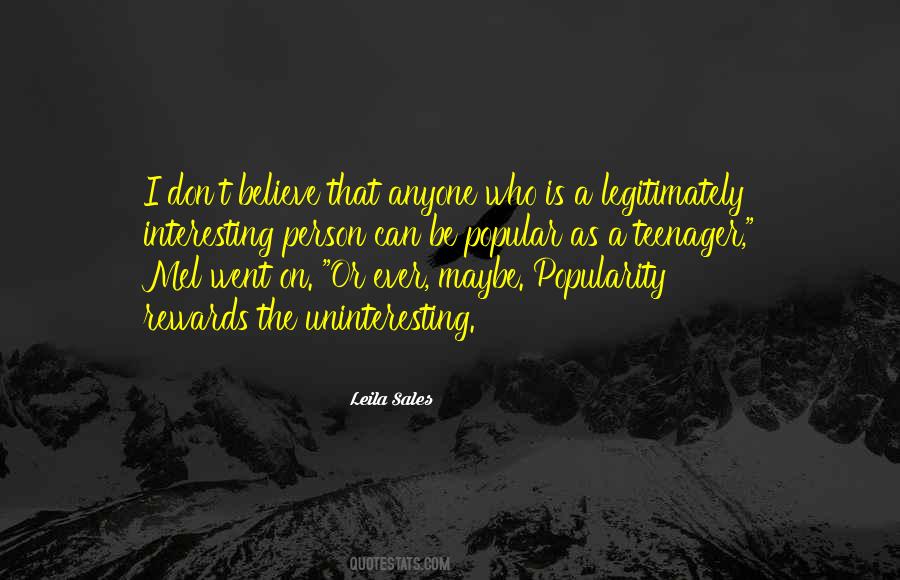 Leila Sales Quotes #908753