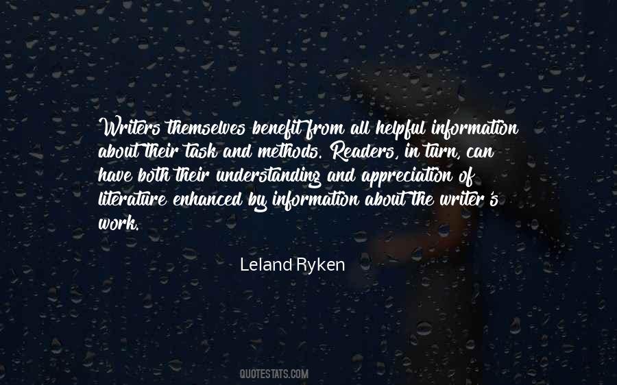 Leland Ryken Quotes #1309675