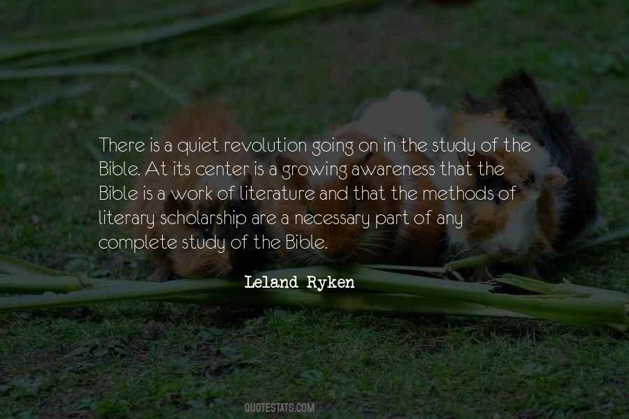 Leland Ryken Quotes #385425