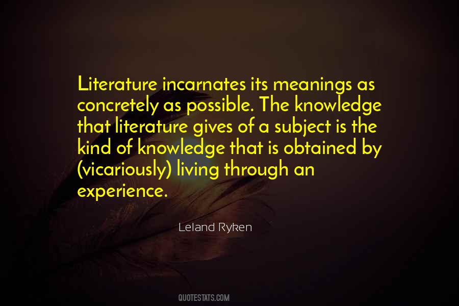 Leland Ryken Quotes #916810