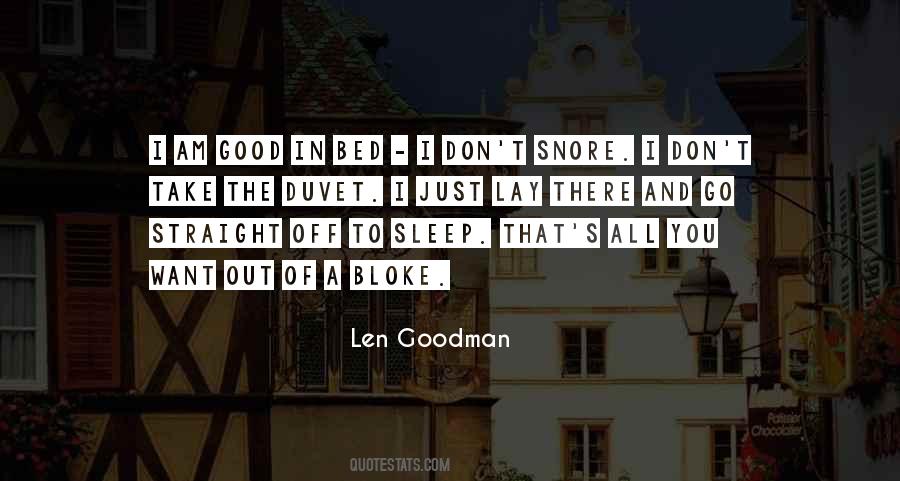 Len Goodman Quotes #221365