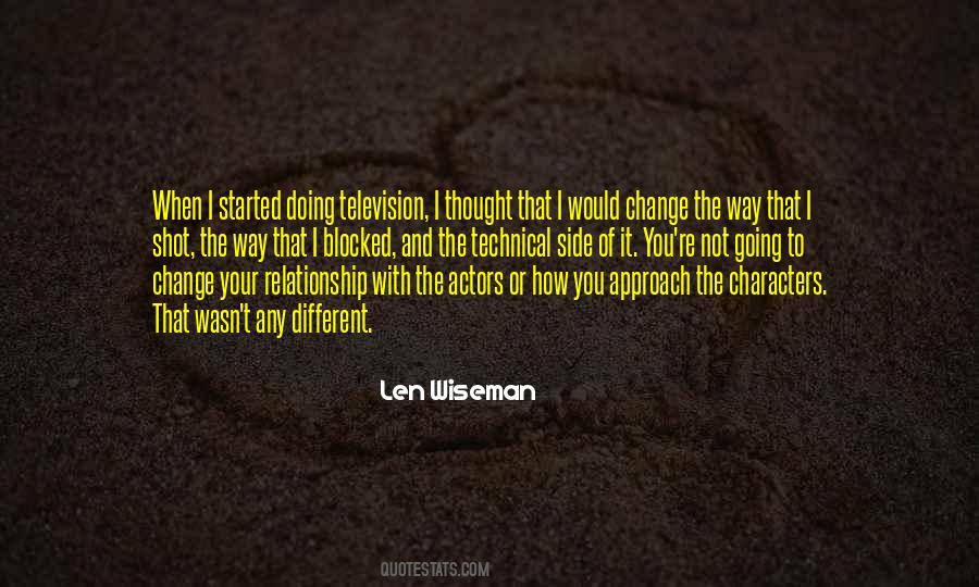 Len Wiseman Quotes #262938