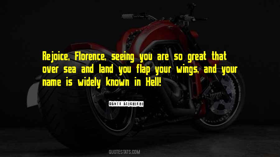 Quotes About Florence #76889