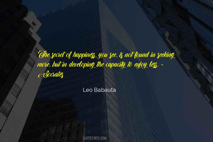 Leo Babauta Quotes #1002794