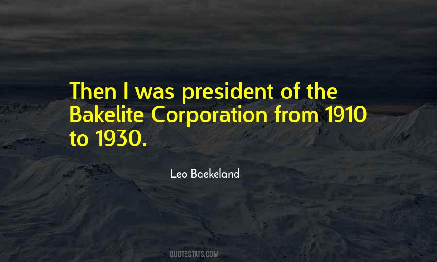 Leo Baekeland Quotes #1790524