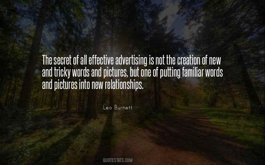 Leo Burnett Quotes #1065388