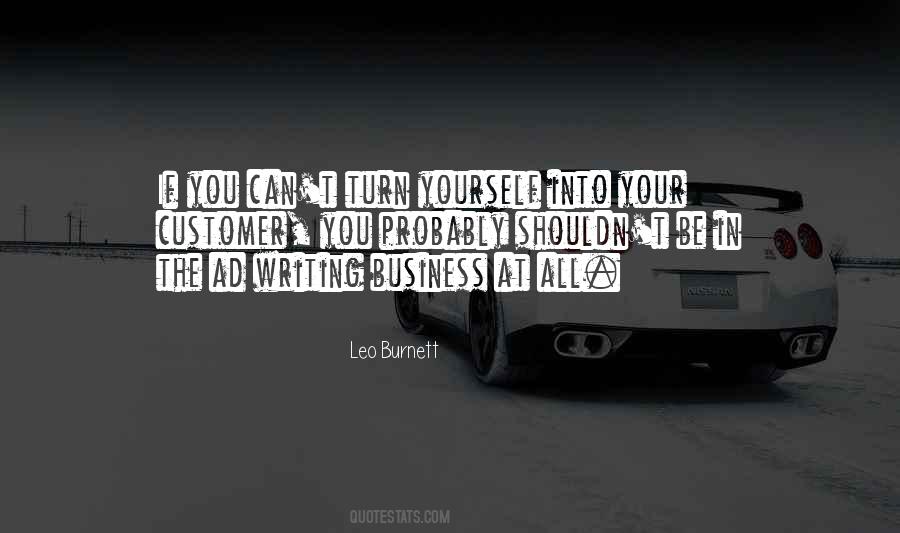 Leo Burnett Quotes #1342056