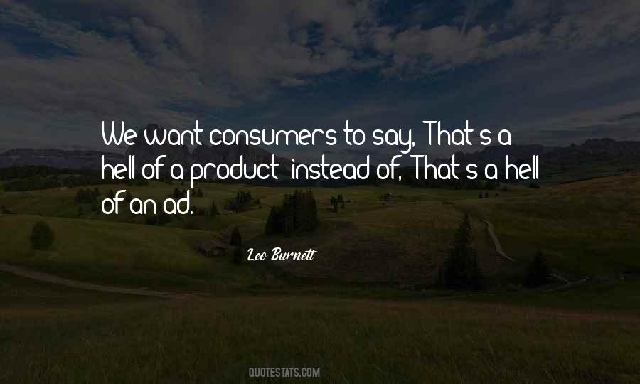 Leo Burnett Quotes #1629376