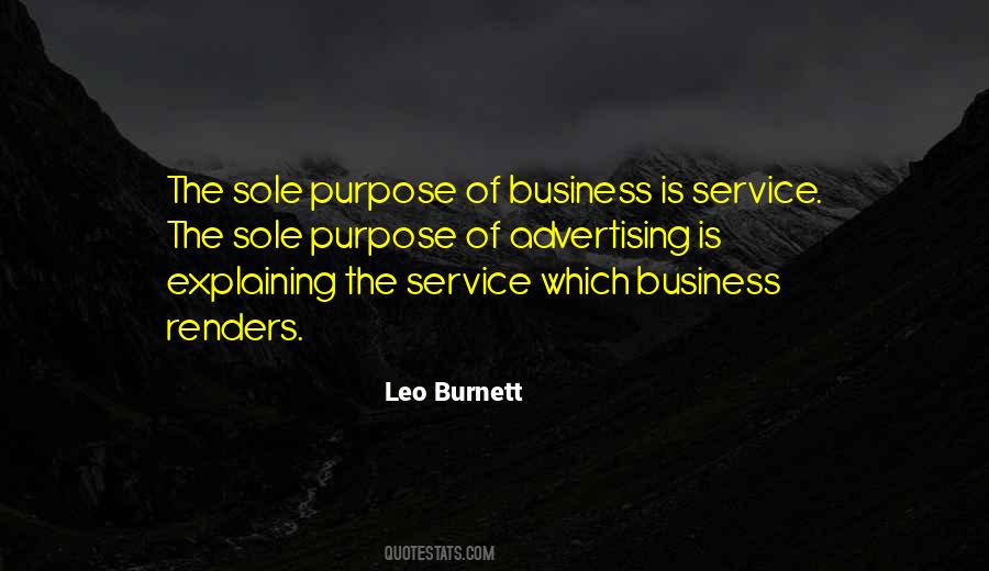 Leo Burnett Quotes #175889