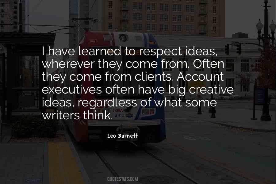 Leo Burnett Quotes #980344