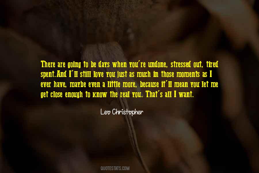 Leo Christopher Quotes #465816
