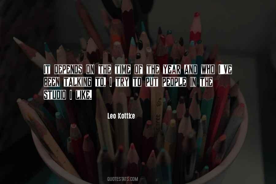 Leo Kottke Quotes #351169