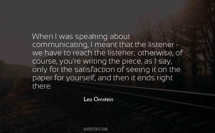 Leo Ornstein Quotes #952146