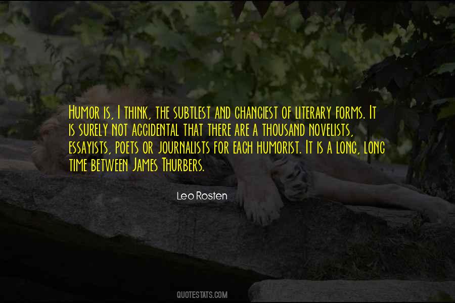 Leo Rosten Quotes #577648