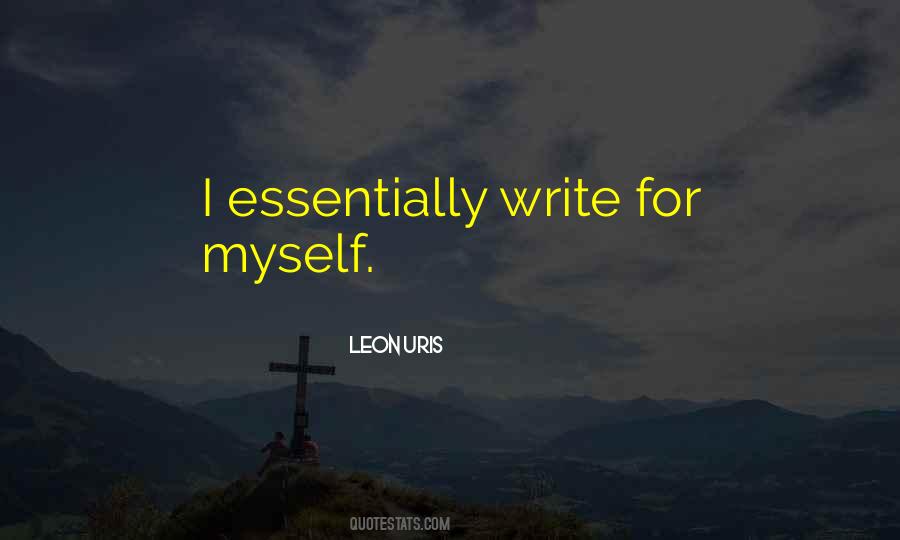 Leon Uris Quotes #1324159