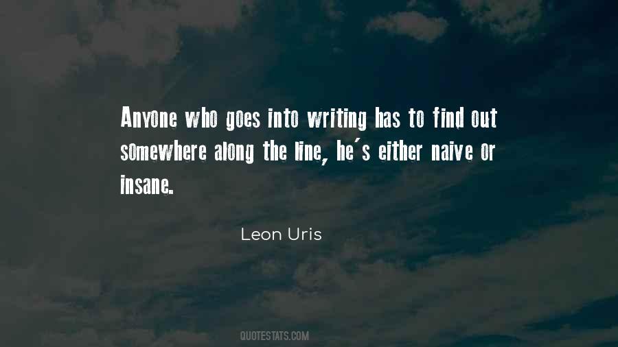 Leon Uris Quotes #445746