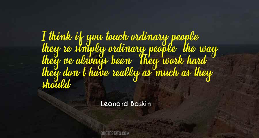 Leonard Baskin Quotes #1245449